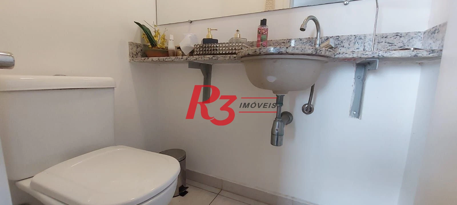 Apartamento com 3 dormitórios à venda, 111 m² - Ponta da Praia - Santos/SP