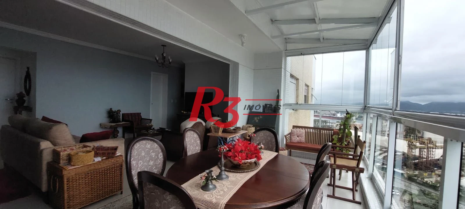 Apartamento com 3 dormitórios à venda, 111 m² - Ponta da Praia - Santos/SP