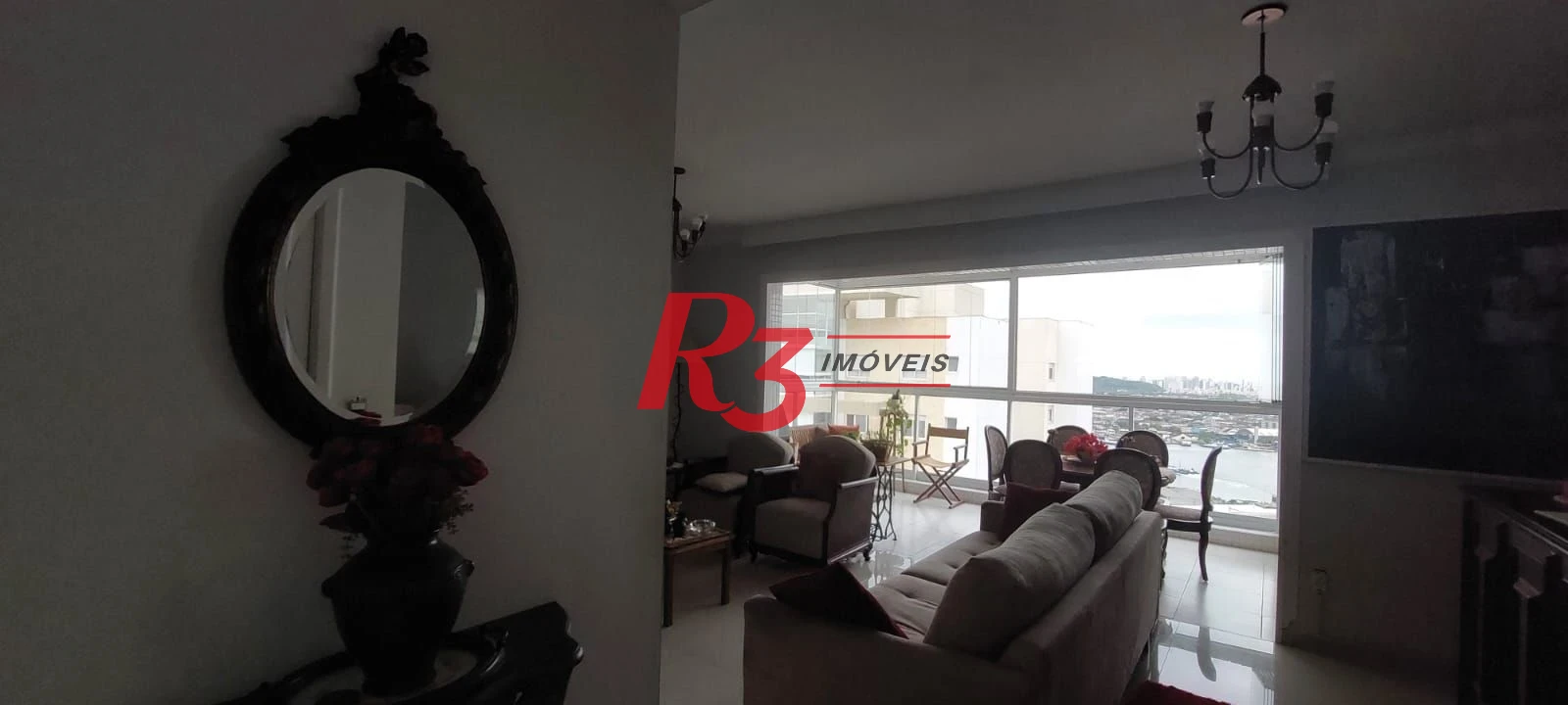 Apartamento com 3 dormitórios à venda, 111 m² - Ponta da Praia - Santos/SP