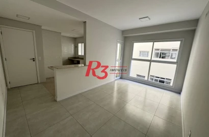 Apartamento com 2 dormitórios à venda, 82 m² por R$ 890.000,00 - Aparecida - Santos/SP