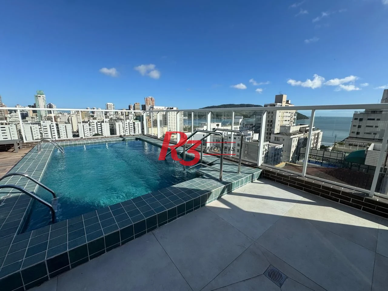 Apartamento com 2 dormitórios à venda, 82 m² por R$ 890.000,00 - Aparecida - Santos/SP