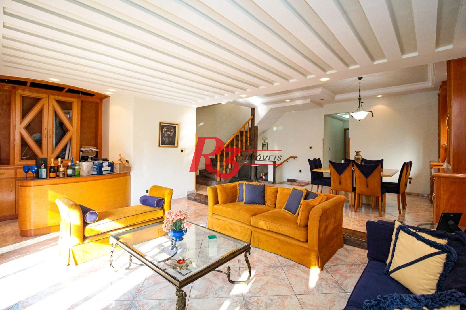 Sobrado com 5 dormitórios à venda, 258 m² - Embaré - Santos/SP