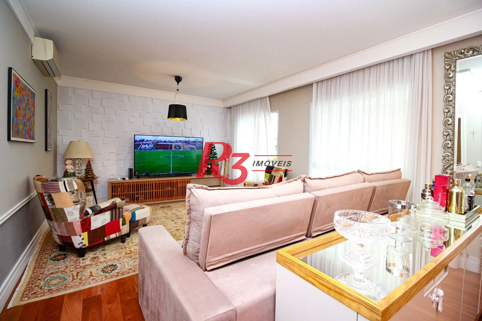 Apartamento com 3 dormitórios à venda, 189 m² - Ponta da Praia - Santos/SP