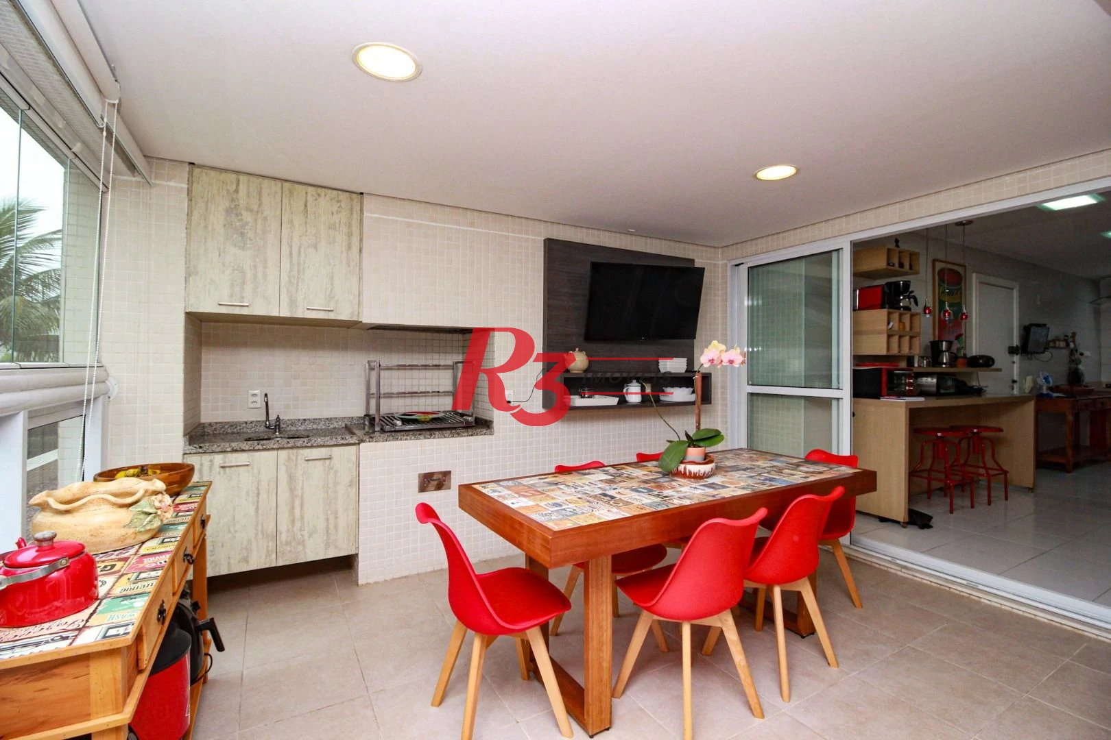 Apartamento com 3 dormitórios à venda, 189 m² - Ponta da Praia - Santos/SP
