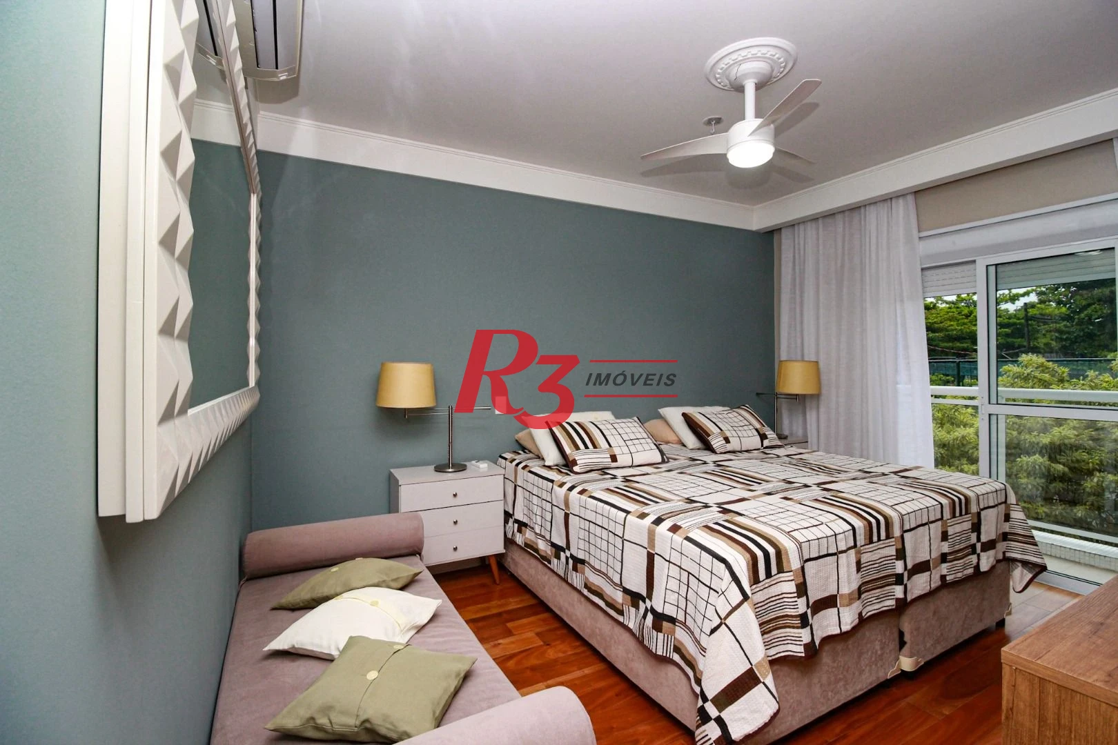 Apartamento com 3 dormitórios à venda, 189 m² - Ponta da Praia - Santos/SP