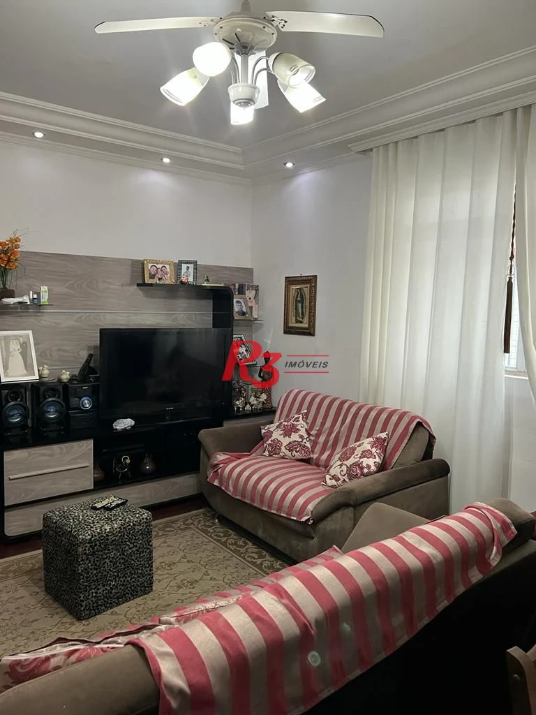 Apartamento à venda, 125 m² por R$ 530.000,00 - Embaré - Santos/SP