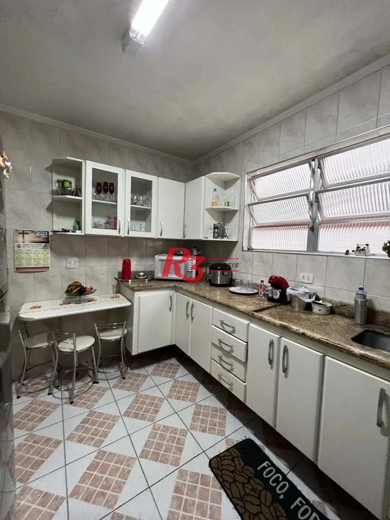 Apartamento à venda, 125 m² por R$ 530.000,00 - Embaré - Santos/SP