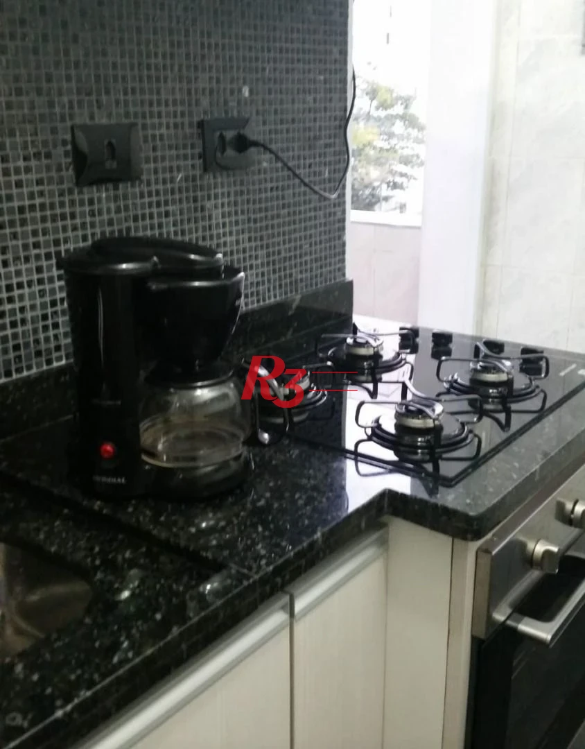 Apartamento com 1 dormitório à venda, 50 m² - Itararé - São Vicente/SP
