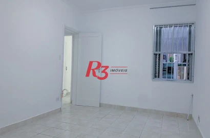 Apartamento com 2 dormitórios, 76 m² - venda por R$ 440.000,00 ou aluguel por R$ 3.297,00/mês - Boqueirão - Santos/SP
