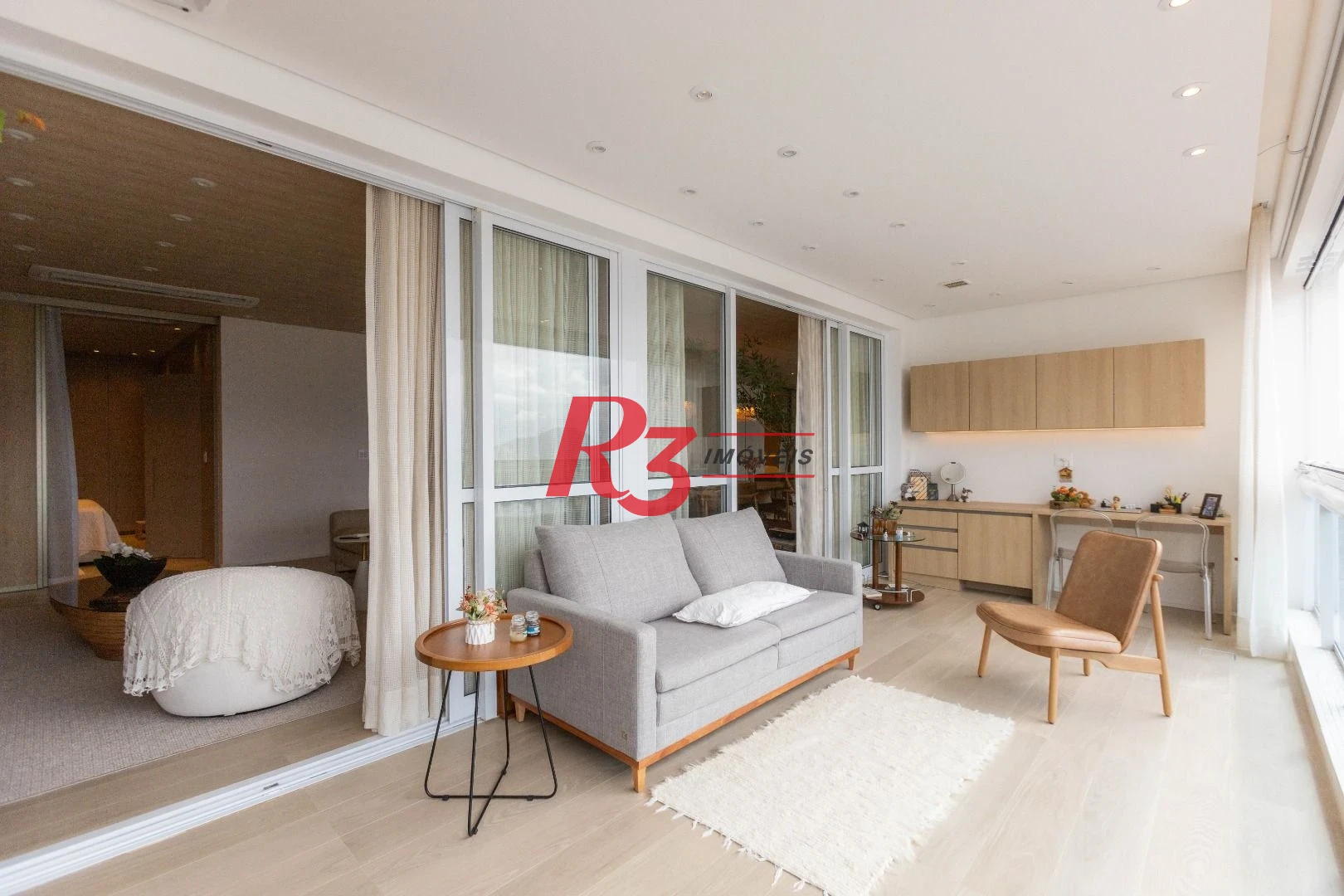 Apartamento com 1 dormitório à venda, 106 m² por R$ 2.200.000,00 - Aparecida - Santos/SP
