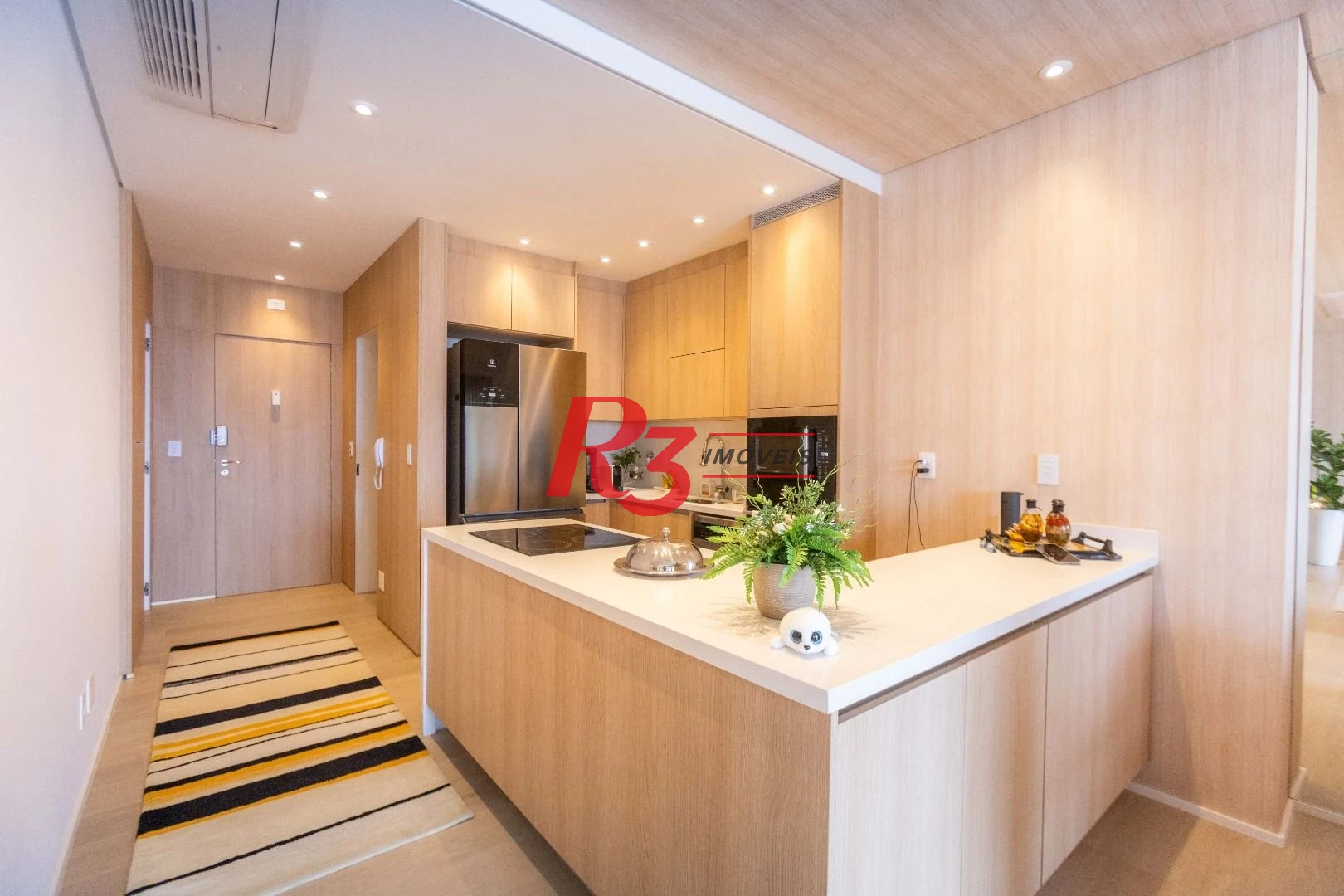Apartamento com 1 dormitório à venda, 106 m² por R$ 2.200.000,00 - Aparecida - Santos/SP