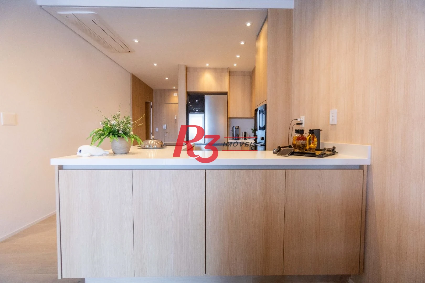 Apartamento com 1 dormitório à venda, 106 m² por R$ 2.200.000,00 - Aparecida - Santos/SP