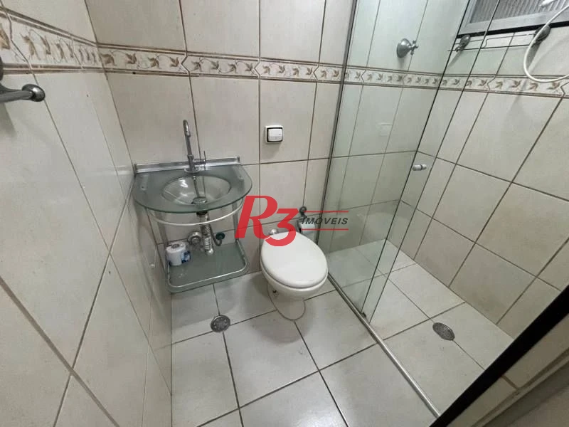 Apartamento com 2 dormitórios à venda, 67 m² por R$ 445.000,00 - Boqueirão - Santos/SP