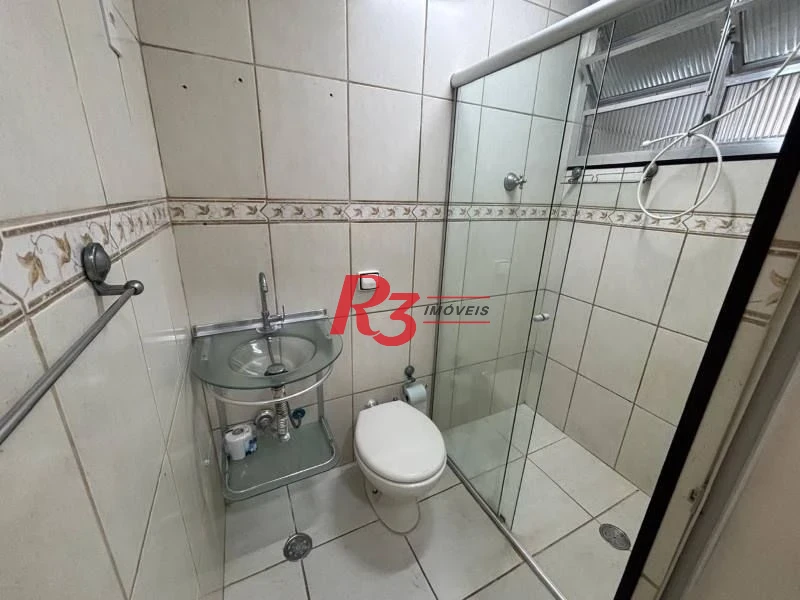 Apartamento com 2 dormitórios à venda, 67 m² por R$ 445.000,00 - Boqueirão - Santos/SP