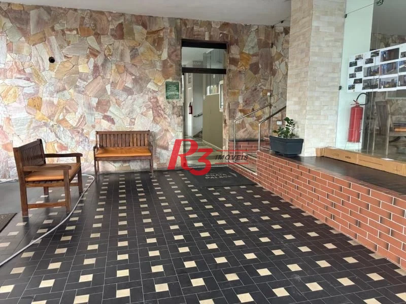 Apartamento com 2 dormitórios à venda, 67 m² por R$ 445.000,00 - Boqueirão - Santos/SP