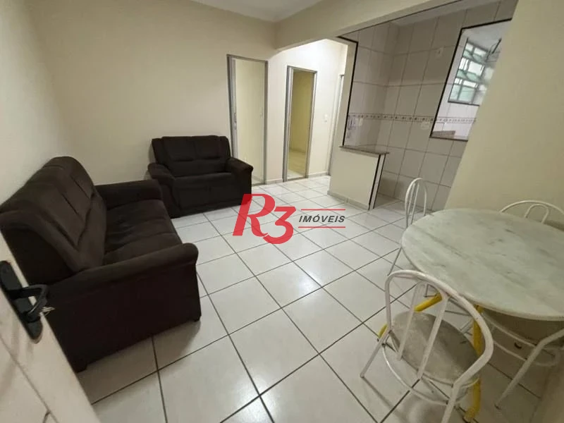 Apartamento com 2 dormitórios à venda, 67 m² por R$ 445.000,00 - Boqueirão - Santos/SP