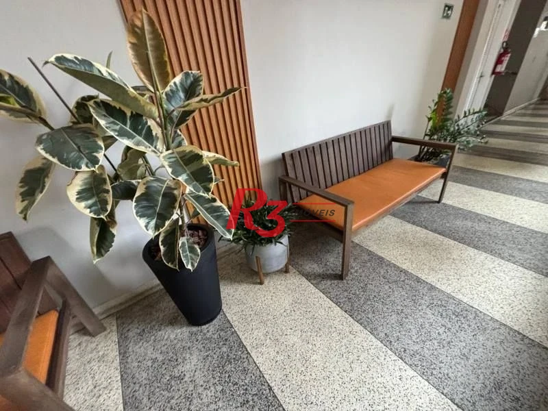 Apartamento com 2 dormitórios à venda, 67 m² por R$ 445.000,00 - Boqueirão - Santos/SP