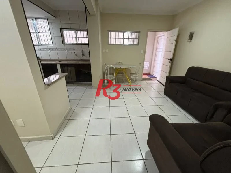 Apartamento com 2 dormitórios à venda, 67 m² por R$ 445.000,00 - Boqueirão - Santos/SP