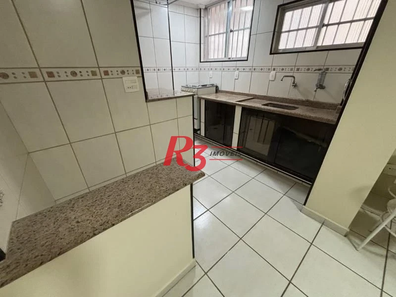 Apartamento com 2 dormitórios à venda, 67 m² por R$ 445.000,00 - Boqueirão - Santos/SP