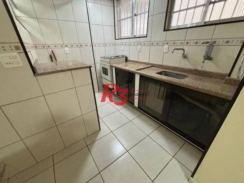 Apartamento com 2 dormitórios à venda, 67 m² por R$ 445.000,00 - Boqueirão - Santos/SP