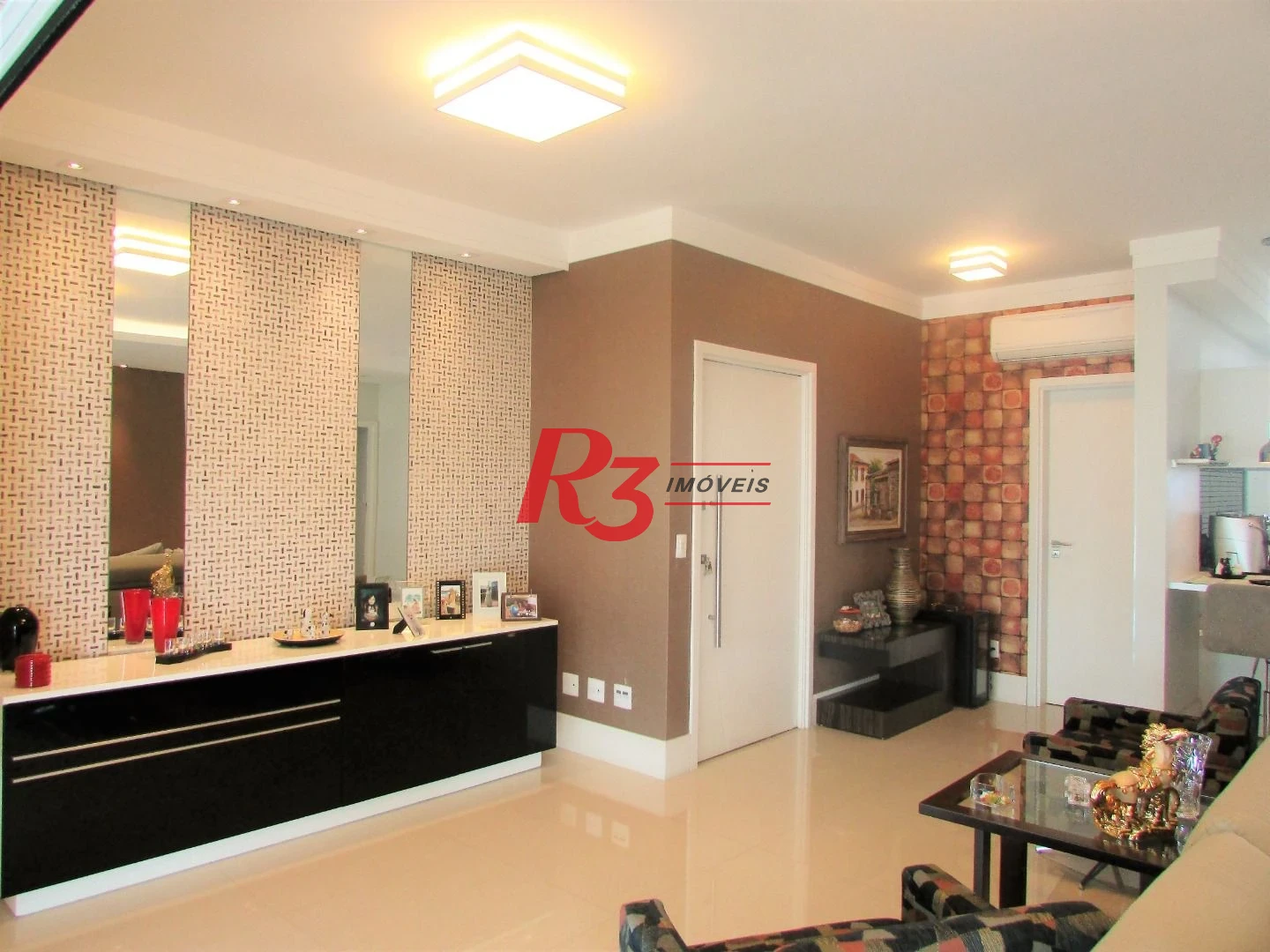 Apartamento com 3 dormitórios para alugar, 178 m² por R$ 19.000,00/mês - Gonzaga - Santos/SP