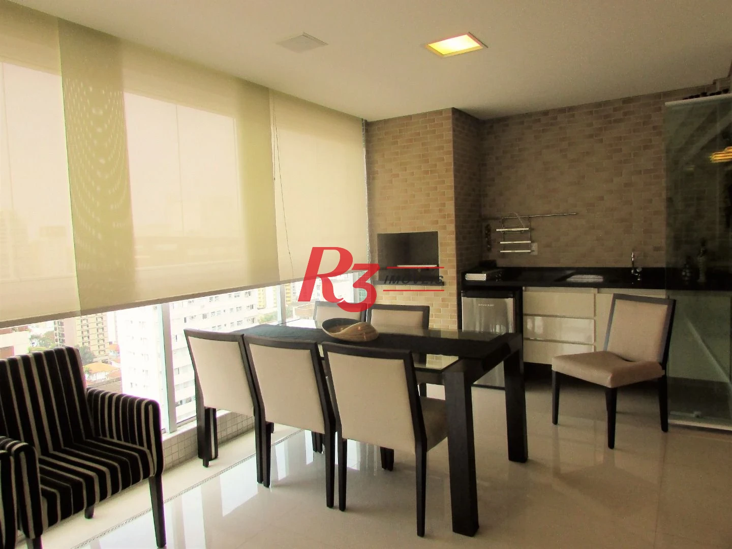 Apartamento com 3 dormitórios para alugar, 178 m² por R$ 19.000,00/mês - Gonzaga - Santos/SP