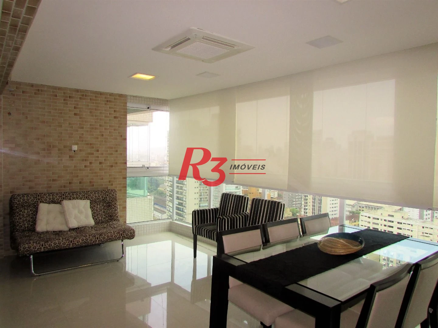 Apartamento com 3 dormitórios para alugar, 178 m² por R$ 19.000,00/mês - Gonzaga - Santos/SP
