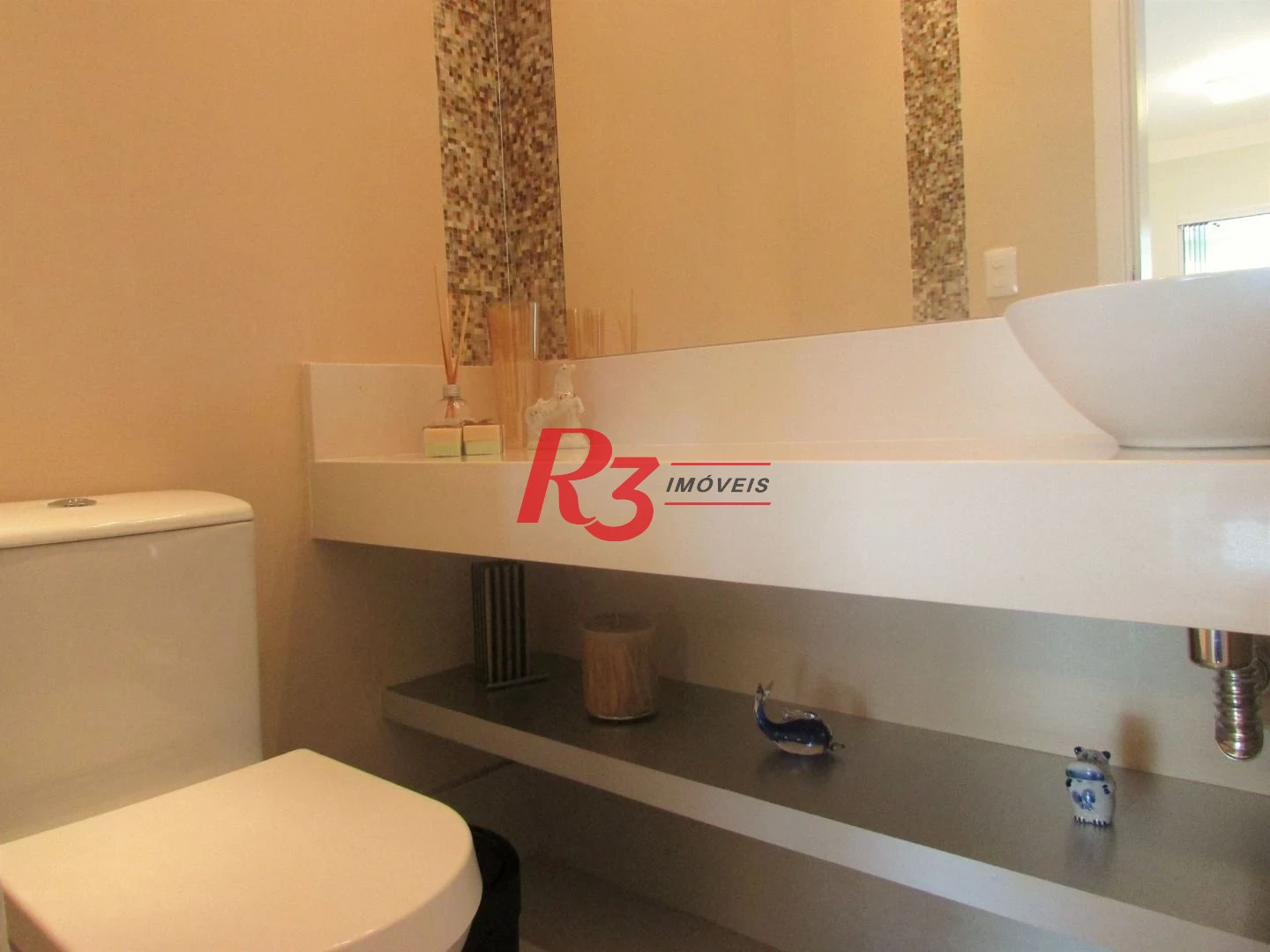 Apartamento com 3 dormitórios para alugar, 178 m² por R$ 19.000,00/mês - Gonzaga - Santos/SP