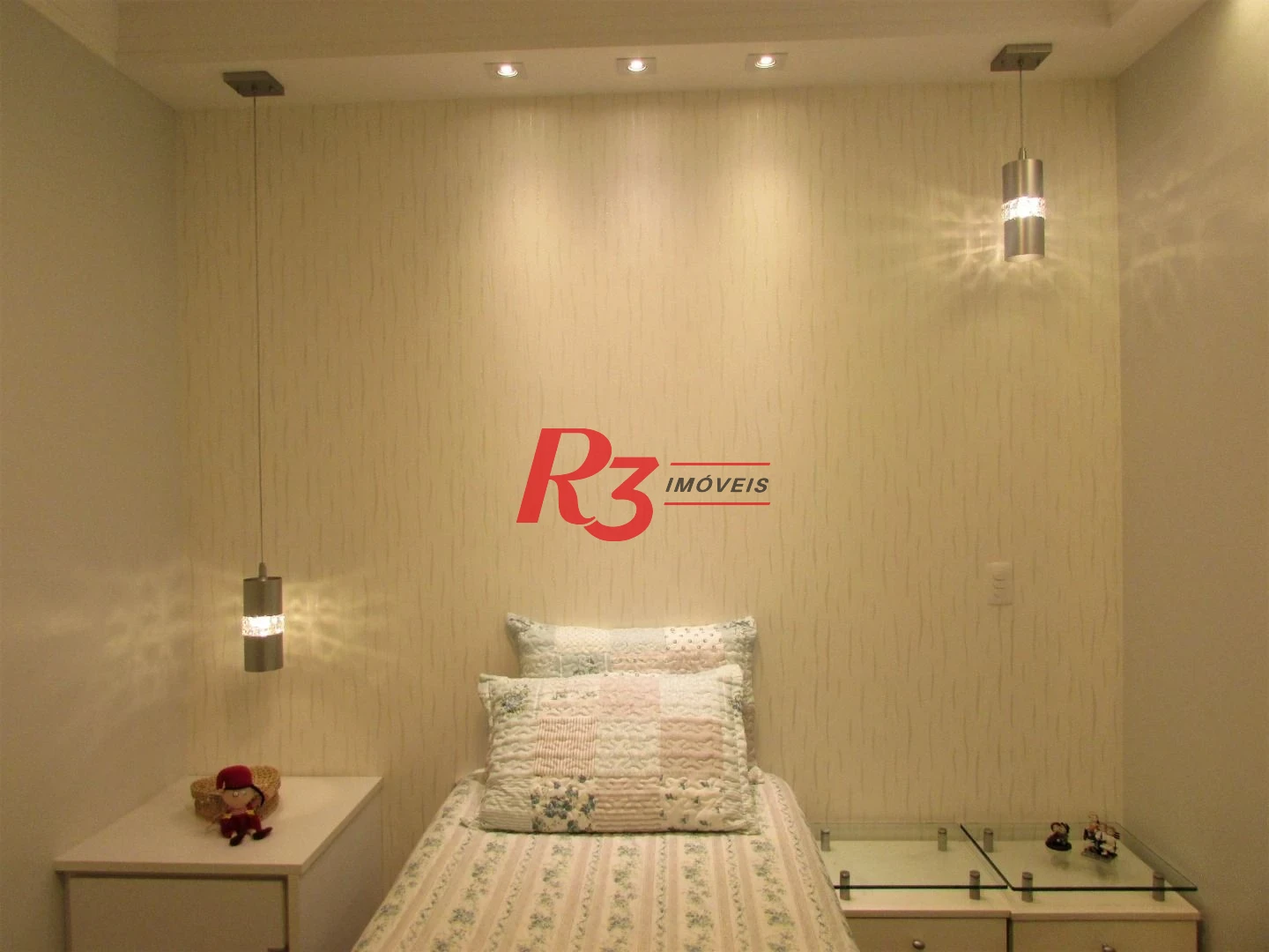 Apartamento com 3 dormitórios para alugar, 178 m² por R$ 19.000,00/mês - Gonzaga - Santos/SP