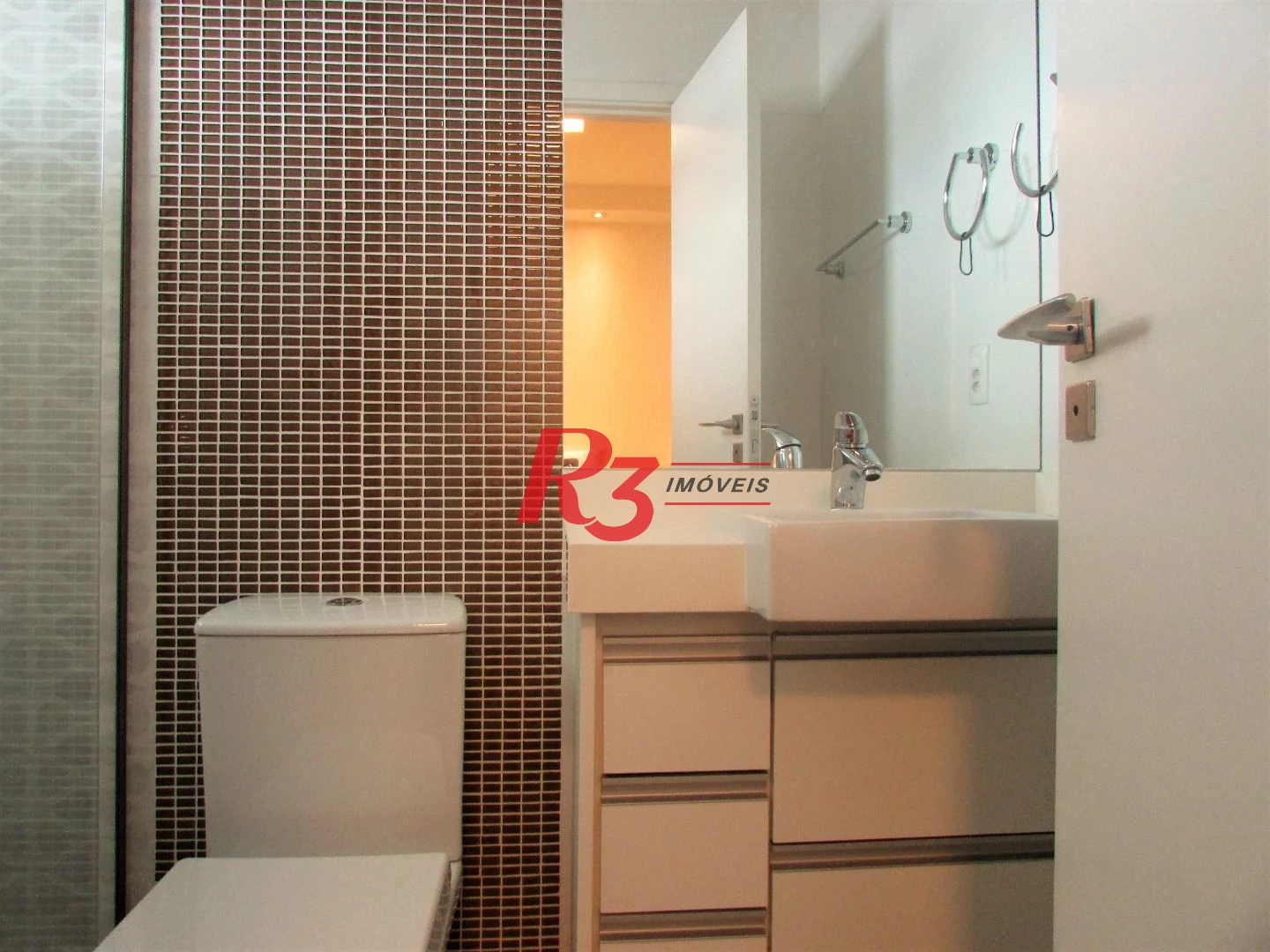 Apartamento com 3 dormitórios para alugar, 178 m² por R$ 19.000,00/mês - Gonzaga - Santos/SP