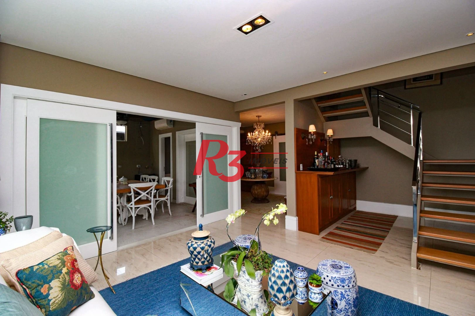 Cobertura com 4 dormitórios à venda, 430 m² por R$ 5.000.000 no Boqueirão em Santos/SP