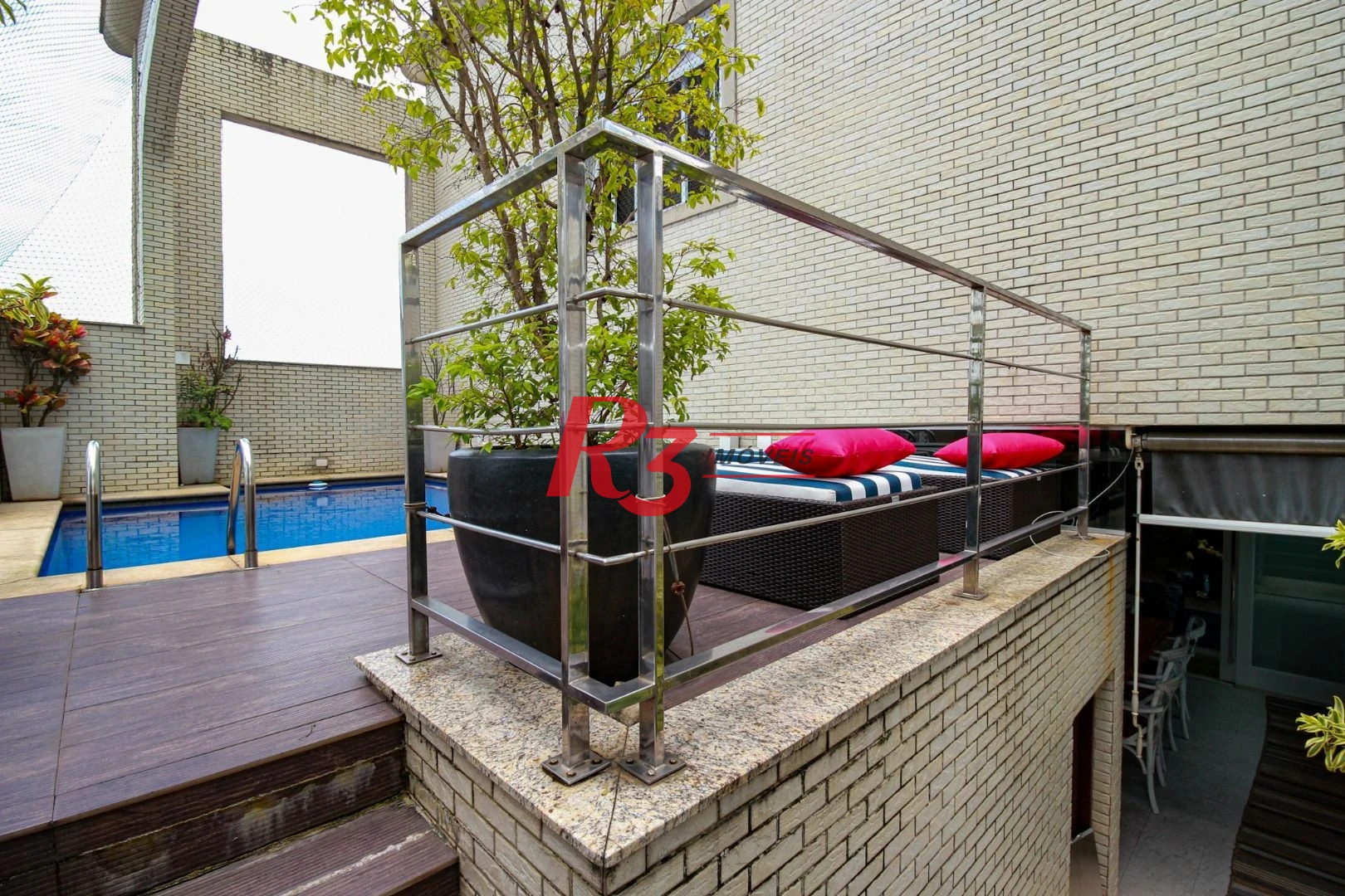 Cobertura com 4 dormitórios à venda, 430 m² por R$ 5.000.000 no Boqueirão em Santos/SP