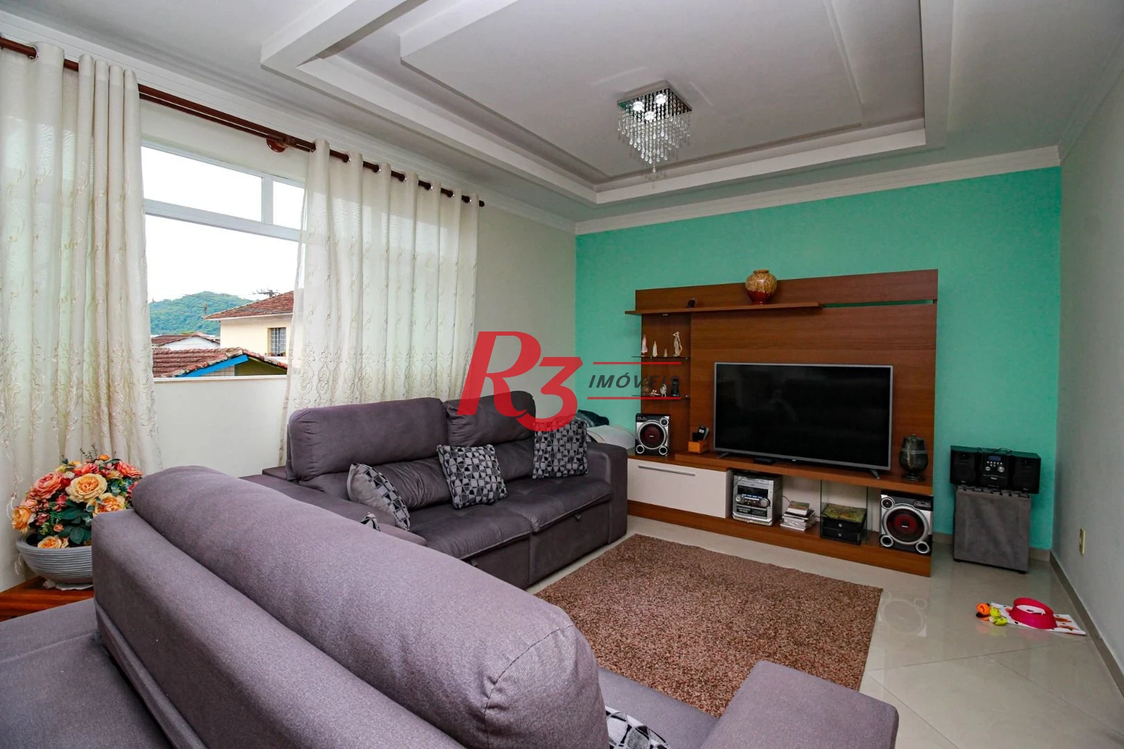 Casa triplex com 3 suítes, à venda, 181 m² por R$ 622.000,00 - Vila Valença - São Vicente/SP