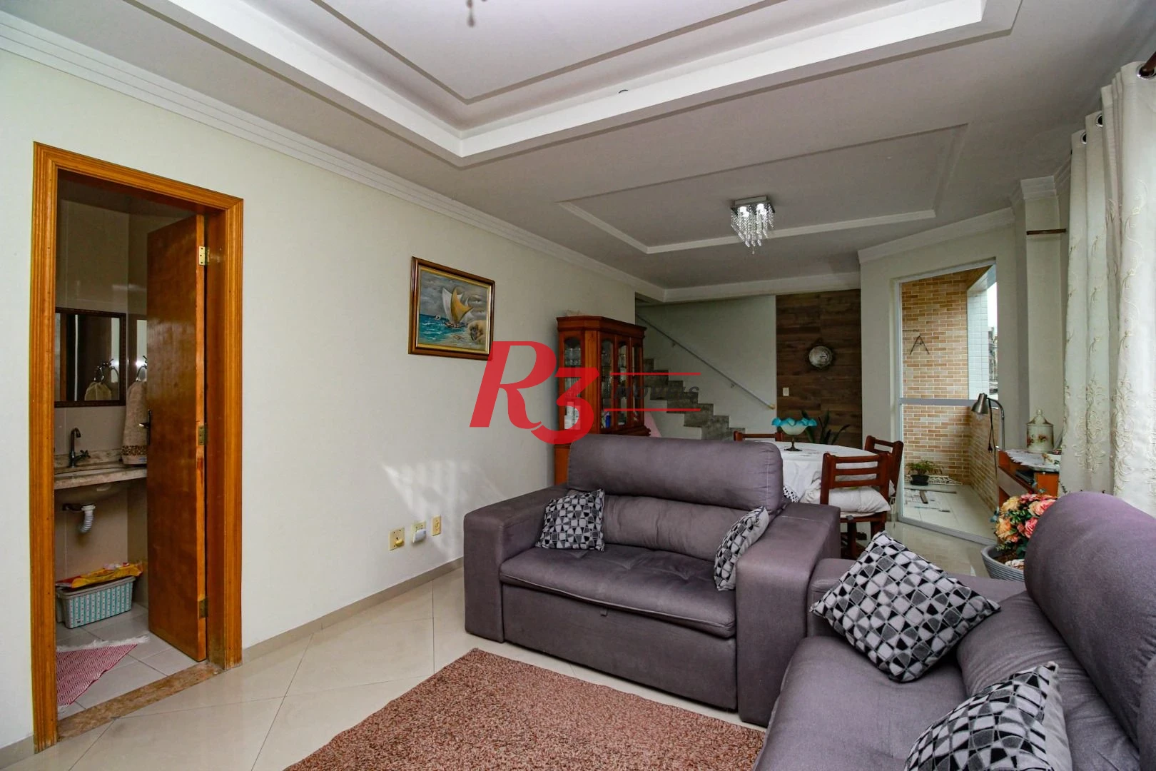 Casa triplex com 3 suítes, à venda, 181 m² por R$ 622.000,00 - Vila Valença - São Vicente/SP