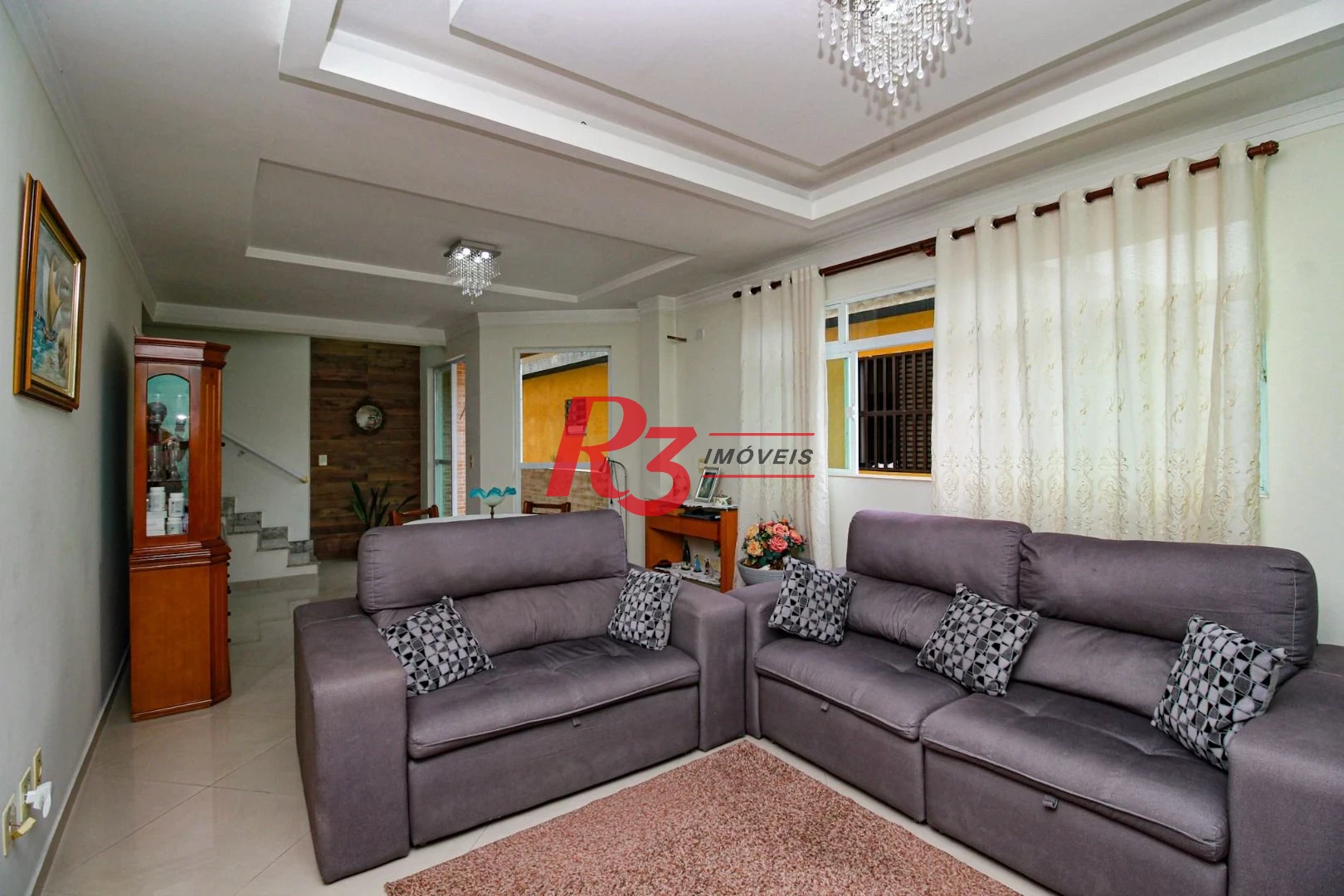 Casa triplex com 3 suítes, à venda, 181 m² por R$ 622.000,00 - Vila Valença - São Vicente/SP