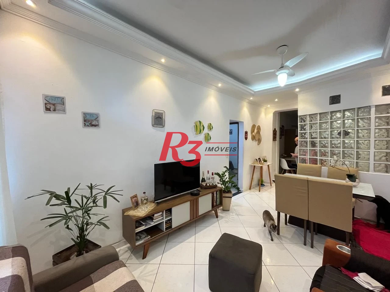 Apartamento à venda, 78 m² por R$ 557.000,00 - Embaré - Santos/SP