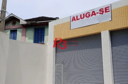 Loja para alugar, 322 m² por R$ 22.000,00/mês - Marapé - Santos/SP