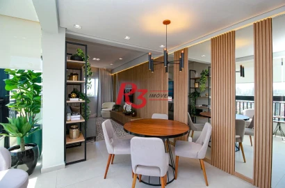 Apartamento à venda, 78 m² por R$ 970.000,00 - Marapé - Santos/SP