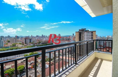 Apartamento com 2 dormitórios à venda, 78 m² por R$ 850.000,00 - Marapé - Santos/SP