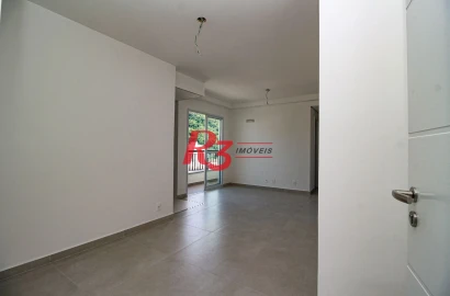 Apartamento com 2 dormitórios à venda, 66 m²  Marapé - Santos/SP