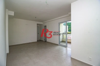 Apartamento com 2 dormitórios à venda, 80 m² - Marapé - Santos/SP