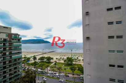 Apartamento com 3 dormitórios à venda, 147 m² por R$ 1.540.000,00 - Aparecida - Santos/SP