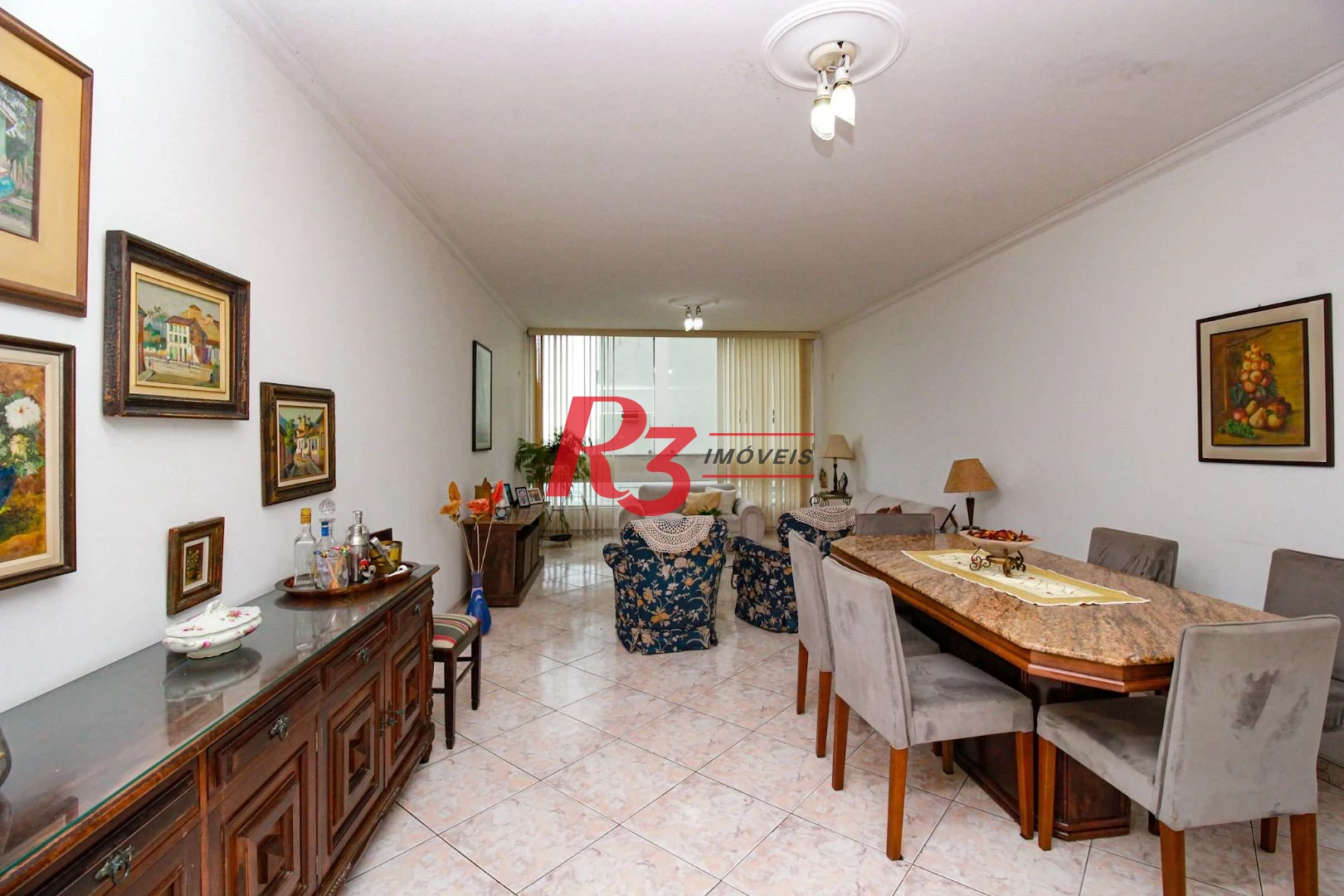 Apartamento com 3 dormitórios à venda, 147 m² por R$ 1.540.000,00 - Aparecida - Santos/SP