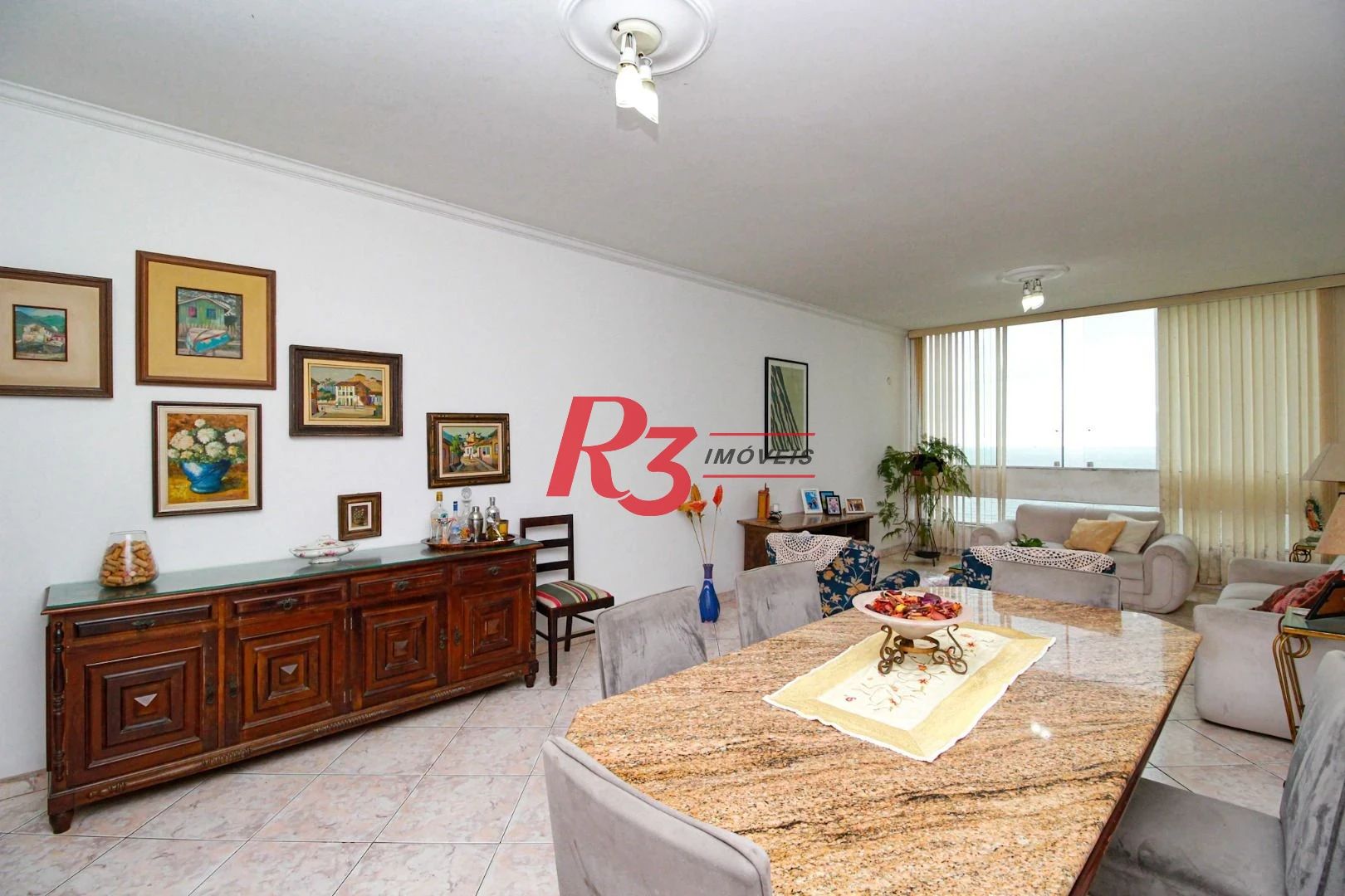 Apartamento com 3 dormitórios à venda, 147 m² por R$ 1.540.000,00 - Aparecida - Santos/SP
