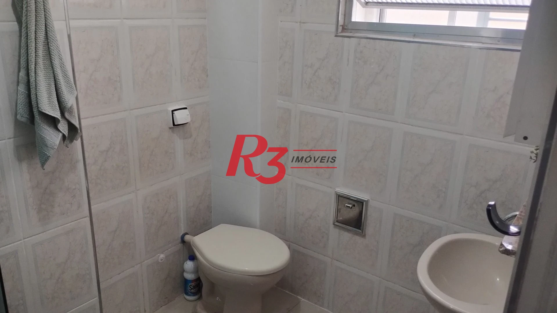 Apartamento com 1 dormitório para alugar, 57 m² por R$ 3.002,00/mês - José Menino - Santos/SP