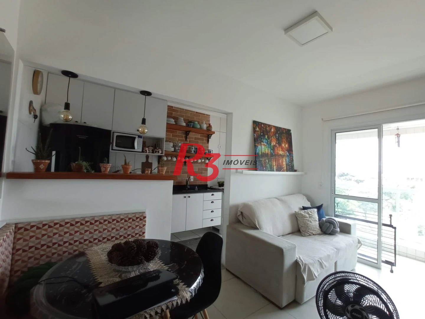 Apartamento à venda, 53 m² por R$ 400.000,00 - Aparecida - Santos/SP