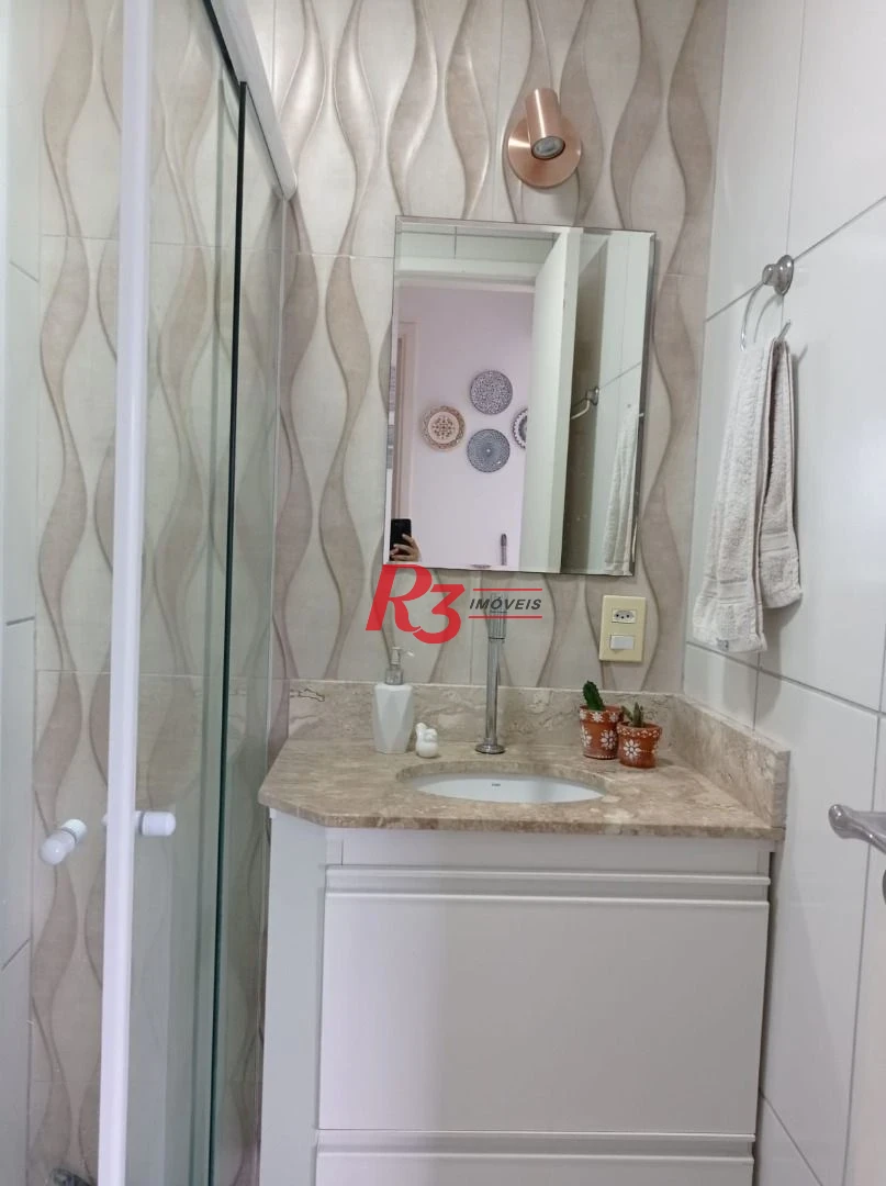 Apartamento à venda, 53 m² por R$ 400.000,00 - Aparecida - Santos/SP