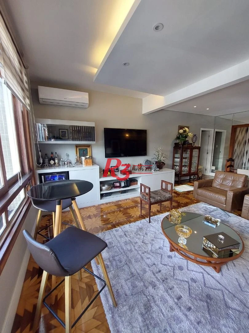 Apartamento à venda, 180 m² por R$ 1.400.000,00 - Gonzaga - Santos/SP