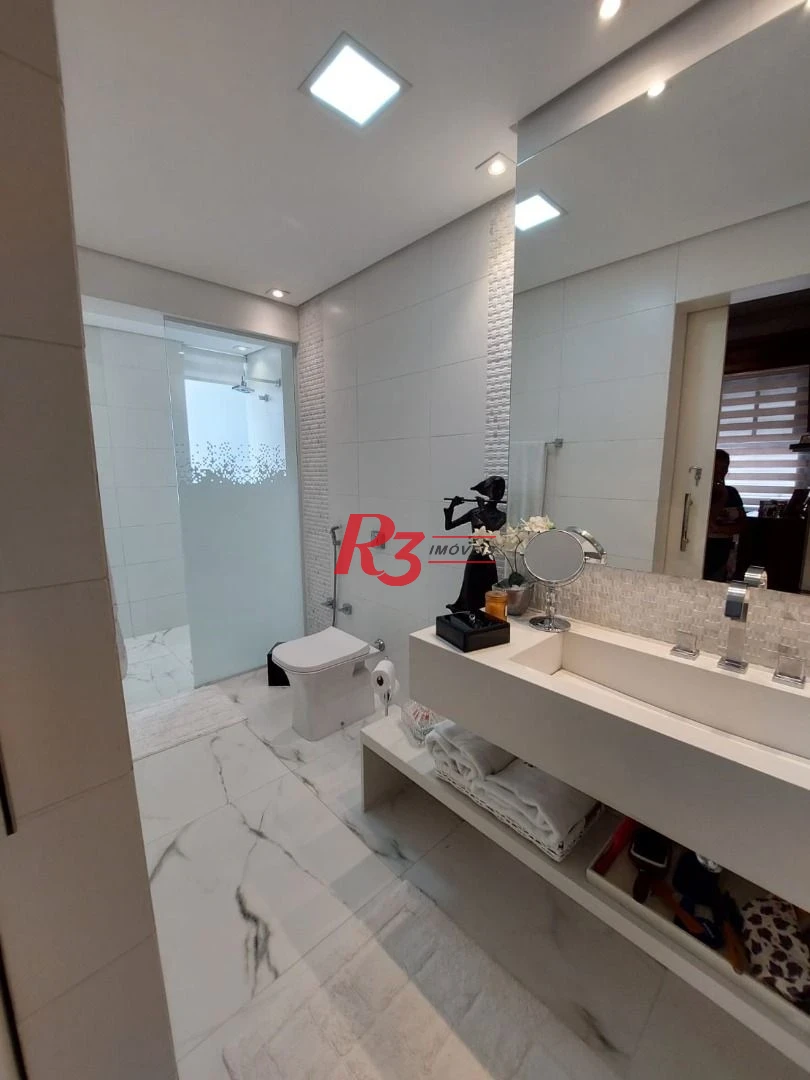 Apartamento à venda, 180 m² por R$ 1.400.000,00 - Gonzaga - Santos/SP