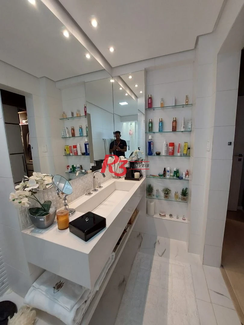 Apartamento à venda, 180 m² por R$ 1.400.000,00 - Gonzaga - Santos/SP